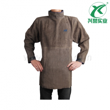 友盟AP-8002全皮长袖围裙