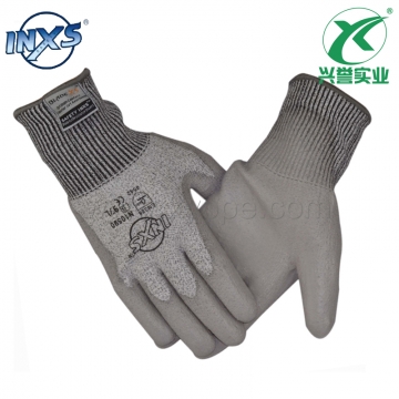 赛立特PU涂层5级防切割手套N10590