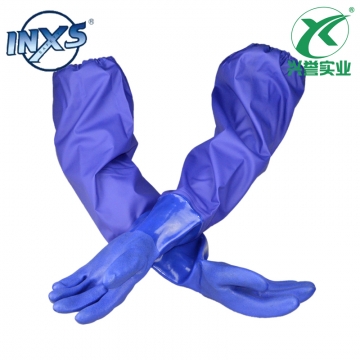 赛立特P38066 加长PVC防化手套