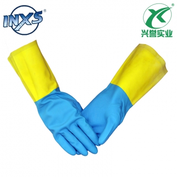 赛立特L18521氯丁橡胶防化手套