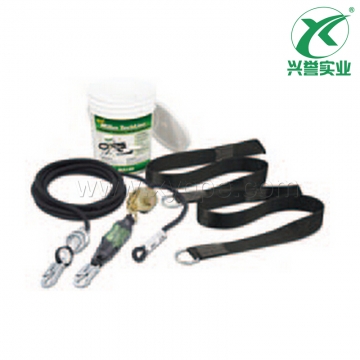 霍尼韦尔HLLR2-L/30FT 临时绳索水平生命线系统,9m