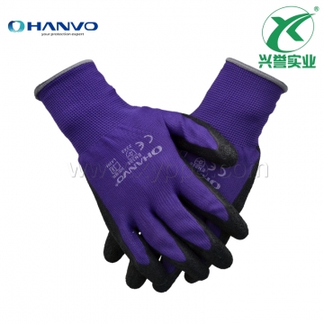 恒辉LA304 乳胶涂层通用手套