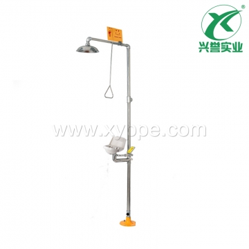 紧急冲淋洗眼器(304)+ABS大翻盖盆0201-0012  