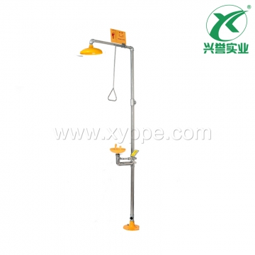 复合式冲淋洗眼器--高亮光(304)-ABS盆0201-1010A