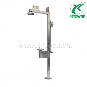 电伴热复合式洗眼器(304+不锈钢外壳）0206-1064