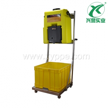 移动推车式洗眼器（黄色ABS+304车）204-2021