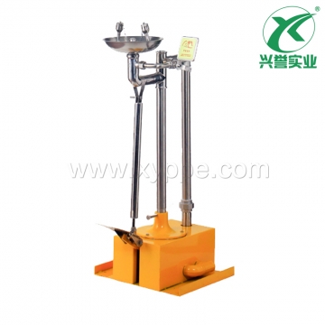 自动排空立式洗眼器（304）+小踏板0202-5113A