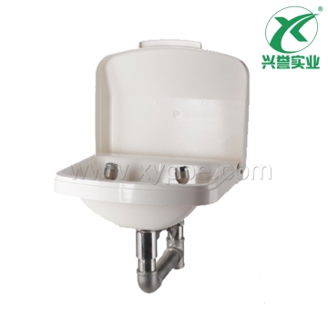 壁挂式洗眼器（304+ABS大翻盖盆）0203-2012