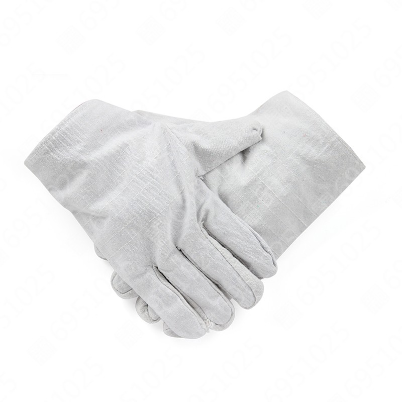 2X1白帆布手套