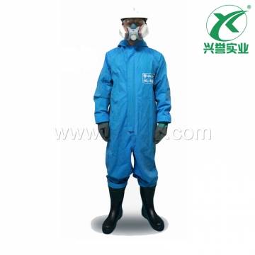 海固HG-3WL氯丁胶双面涂覆半封闭轻型防化服