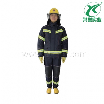 ZFMH-KKB三层复合阻燃表面层CCC消防战斗服