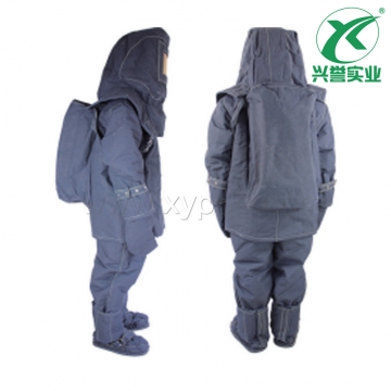 RFB-02耐火纤维布重型消防避火服 藏青色