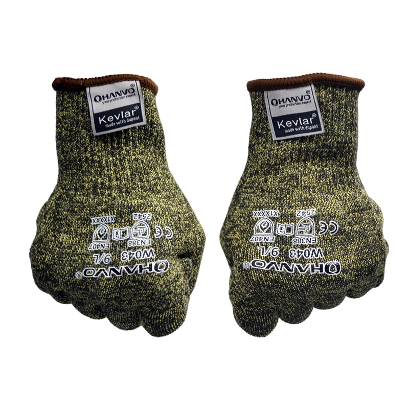 恒辉W043 凯芙拉5级防切割手套