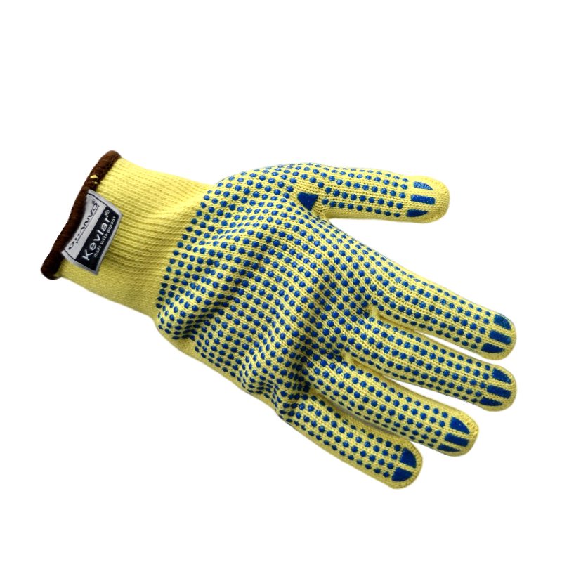 恒辉WR040 PVC点珠3级防割手套