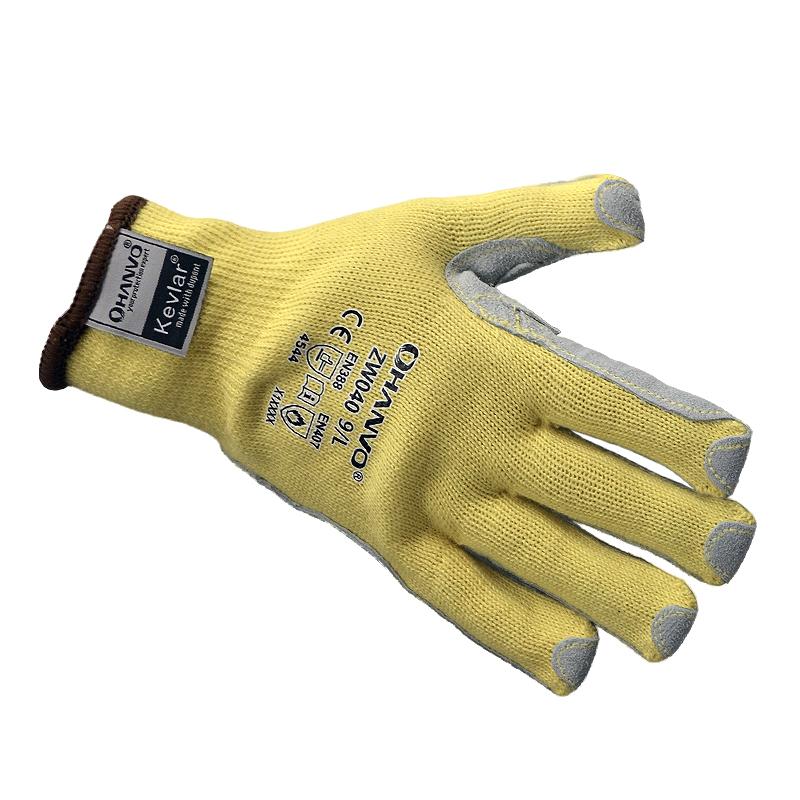 恒辉ZW040 5级防割加皮手套