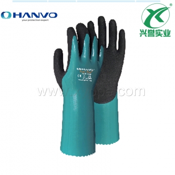 恒辉NKX800全浸磨砂丁腈手套