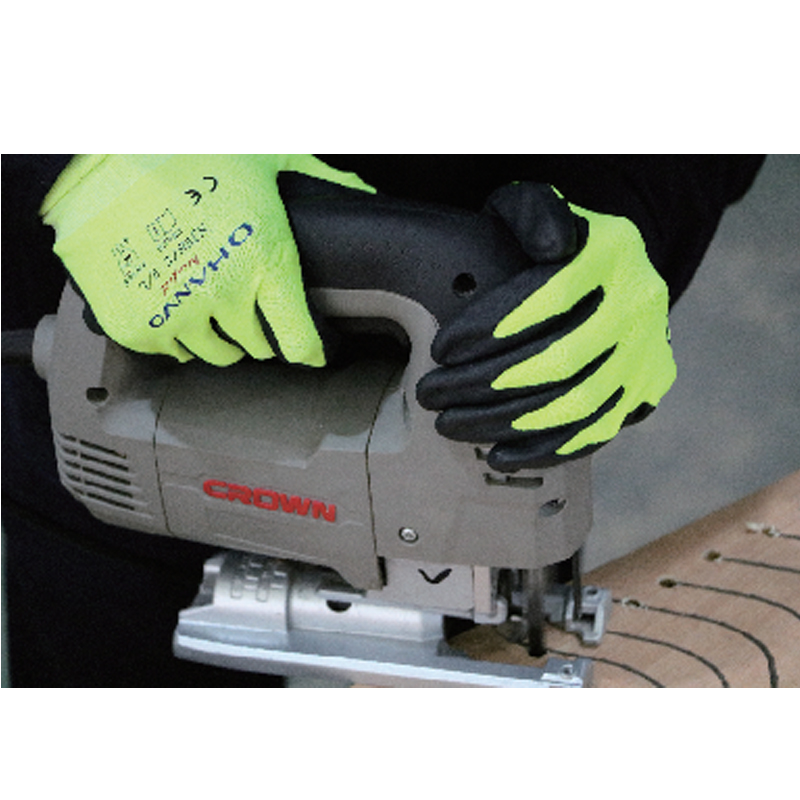 恒辉QNX384磨砂丁腈5级防割手套