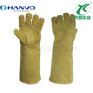 恒辉SH50-002牛二层皮焊接手套