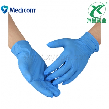 麦迪康1136一次性丁腈涂层手套5.0g