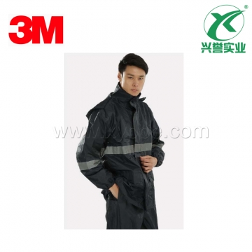 3M R2911藏青色PVC防水安全警示服