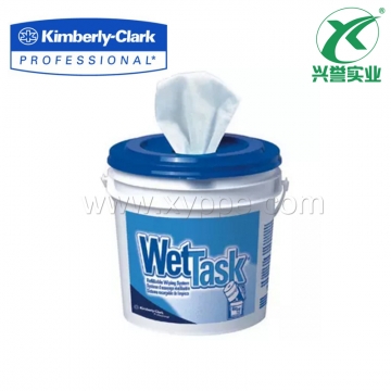 金佰利 WETTASK* 浸润型清洁擦拭布(桶装式) 06411