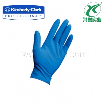 金佰利G10北极蓝薄款丁腈手套90096