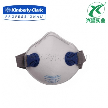 金佰利 R10舒适型自吸过滤式防颗粒物呼吸器KN95带双阀