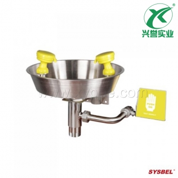 西斯贝尔SYSBEL WG7023不锈钢壁挂式洗眼器