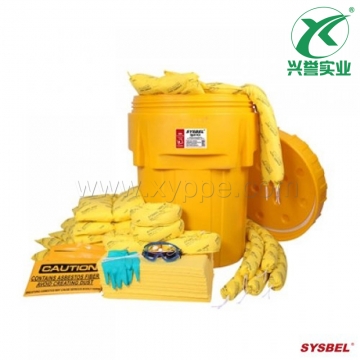 西斯贝尔SYSBEL SYK951化学品泄漏应急处理套装|95加仑泄漏应急处理桶套装（防化类）