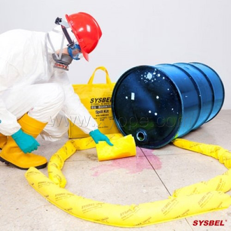 西斯贝尔SYSBEL SKIT001Y便携式泄漏处理套装|便携式溢漏应急袋（防化类）