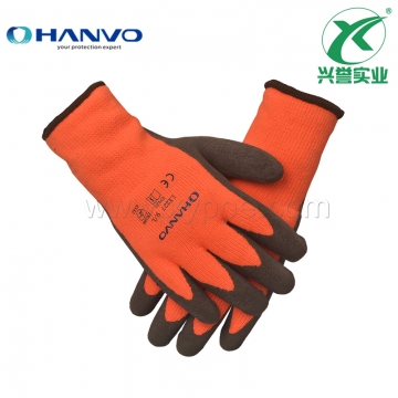 恒辉LX227乳胶磨砂手套