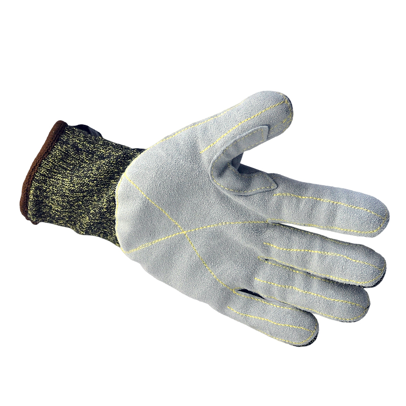 恒辉ZW043贴皮5级防切割手套