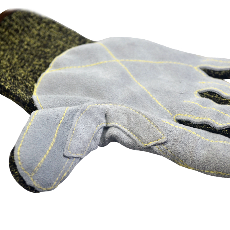 恒辉ZW043贴皮5级防切割手套