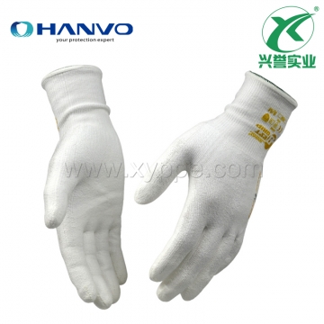 恒辉PE363金属玻璃加工防割手套
