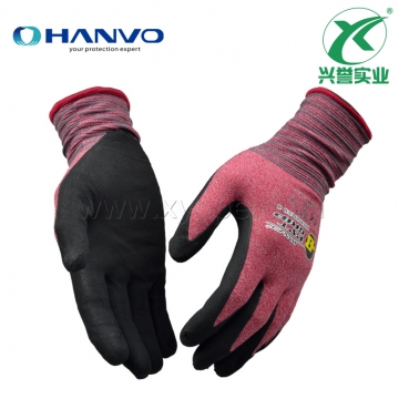 恒辉NJ888发泡耐磨操作工手套