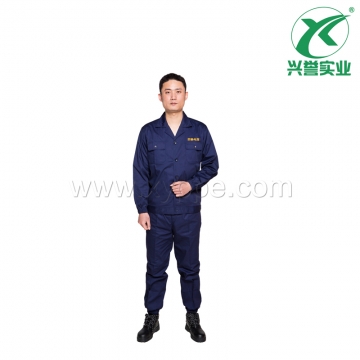 藏蓝色防静电套装（松紧款）