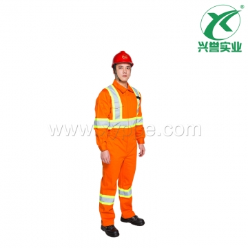 阻燃高可视连体服