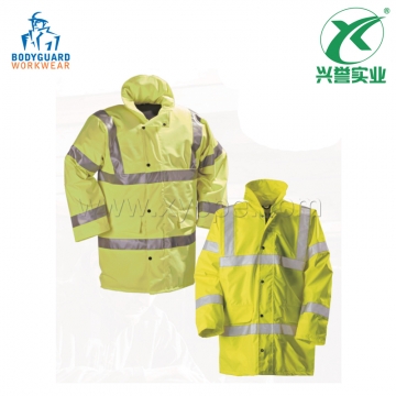 博迪嘉GN100Y荧光橘黄防风防雨外套