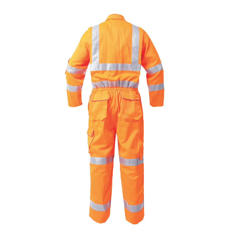 博迪嘉GN620荧光橘红TC连衣裤