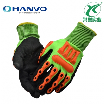HANVO恒辉NWX3100磨砂丁腈机械手套