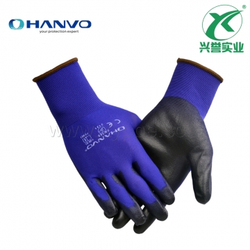 恒辉 PE802 PU涂层手套