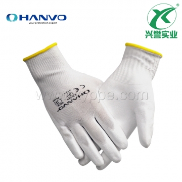 恒辉 PM300 PU涂指作业手套 