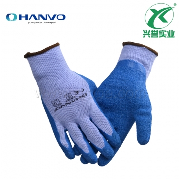 恒辉 LB012 浸胶挂胶防滑劳保手套