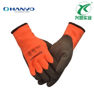 恒辉 LX227 乳胶磨砂保暖防寒手套