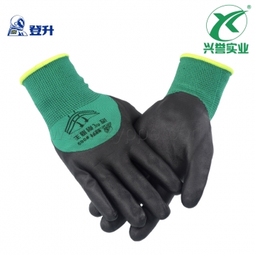 登升 #969 耐磨防滑丁腈浸胶手套