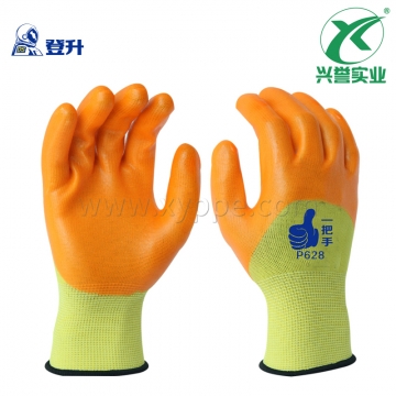 登升 P628 13针3/4浸PVC 耐磨耐油耐酸碱手套 