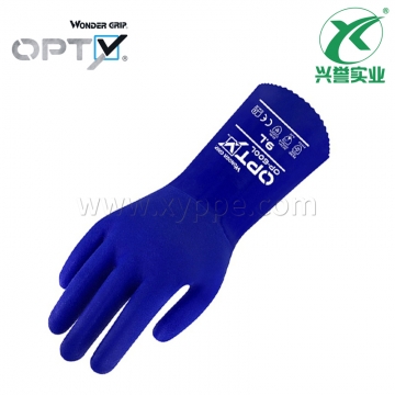 多给力 OP-600L 加长型PVC防化防水作业手套
