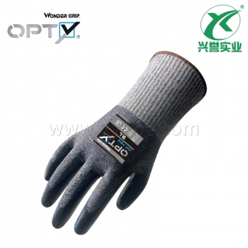 多给力 OP-785 HPPE矿物纤维PU层防切割作业手套