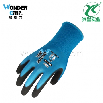 多给力 WG-1857 丁腈浸胶耐磨手套
