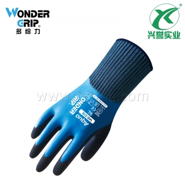 多给力 WG-318 乳胶防水防滑劳保手套